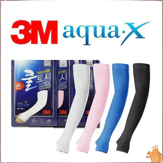 現貨 3M韓國製 防曬袖套 涼感袖套 AQUAX抗UV 機能型 袖套 涼感手袖 冰絲袖套 騎車開車 釣魚 💖QQ花栗鼠💖