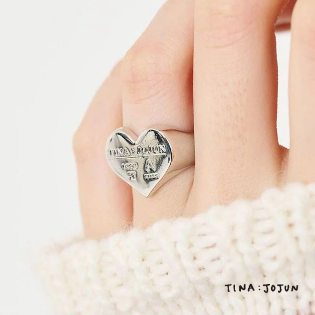 TINA：JOJUN 日本製心形戒指全1色日系單品｜tnj945-0743【4】2月上旬發