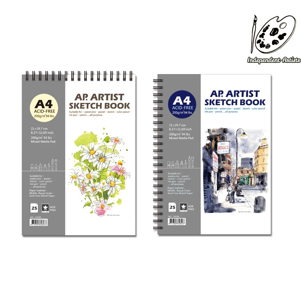 多功能速寫本Artist Sketch Book / A4 | 蝦皮購物
