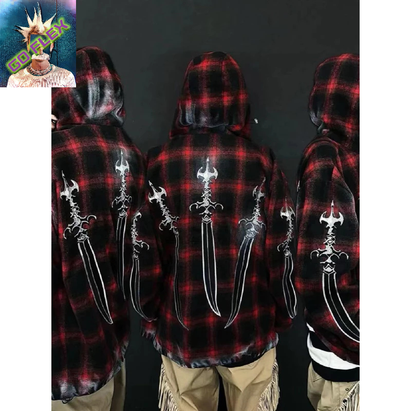 サグクラブ - Arab Sword Flannel Zip-up | HBX - ハイプ
