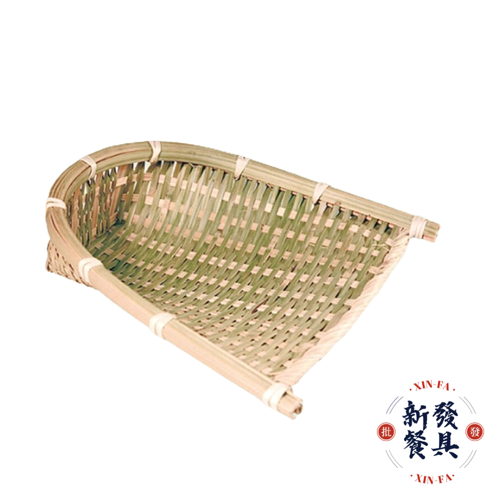 竹編畚箕盛器【新發餐具】竹編籃 竹製畚箕 復古竹製海鮮炸物盤 笨箕畚斗 製竹盤赤箕 赤箕手工編織籃 竹編收納盤 | 蝦皮購物