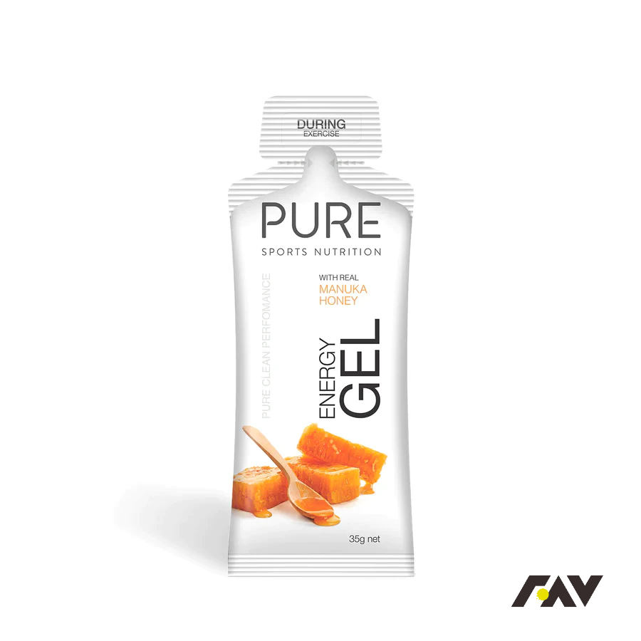 【FAV 運動補給】★紐西蘭 PURE 天然果膠-麥蘆卡蜂蜜(35g) | 蝦皮購物