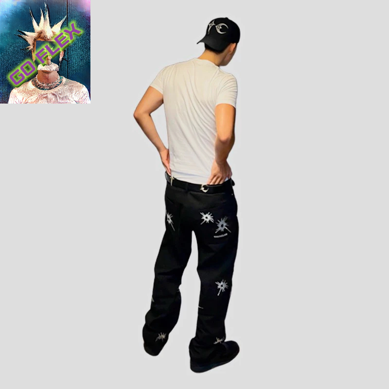 Thug Club Bullet Edition 2 Pants perforated retro jeans | 蝦皮購物