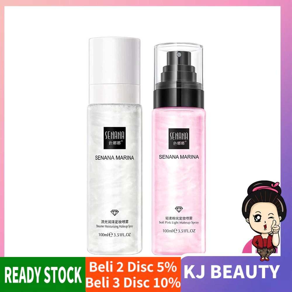 Senana Galaxy Quicksand Setting Spray Streamer Moisturizing | 蝦皮購物