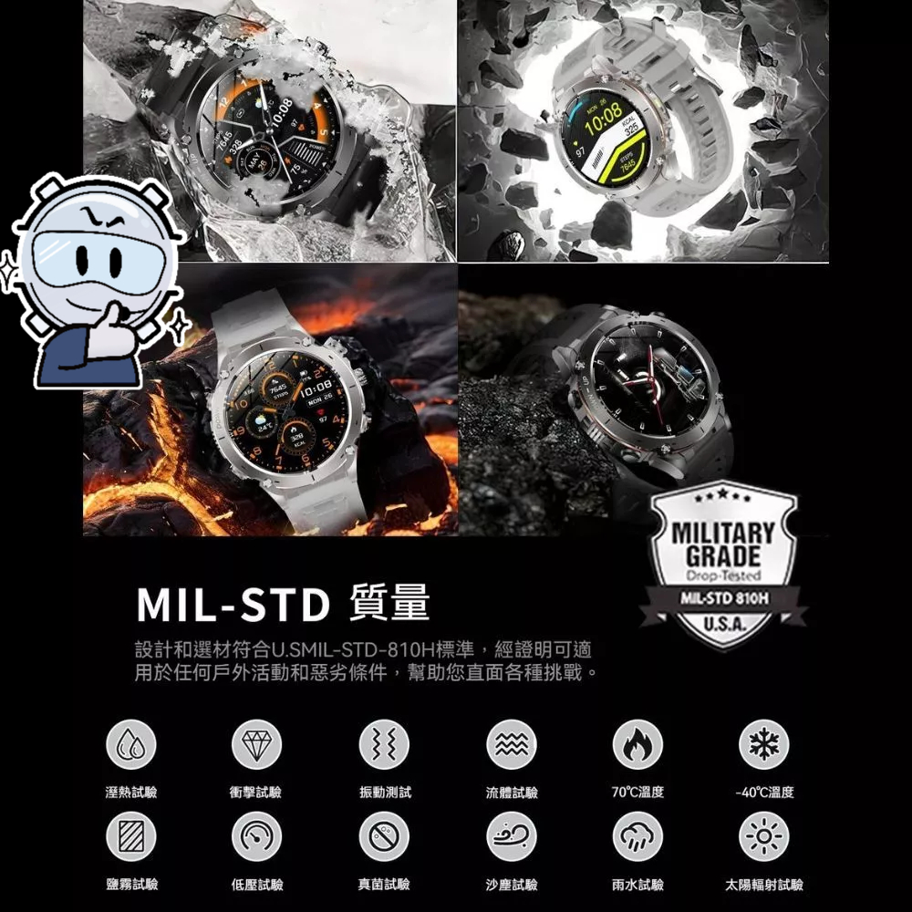 【Apollo】阿波羅GPS101智慧手錶【AMOLED+衛星定位】爬山循跡返航 高續航7-10天 氣壓海拔 指南針 | 蝦皮購物