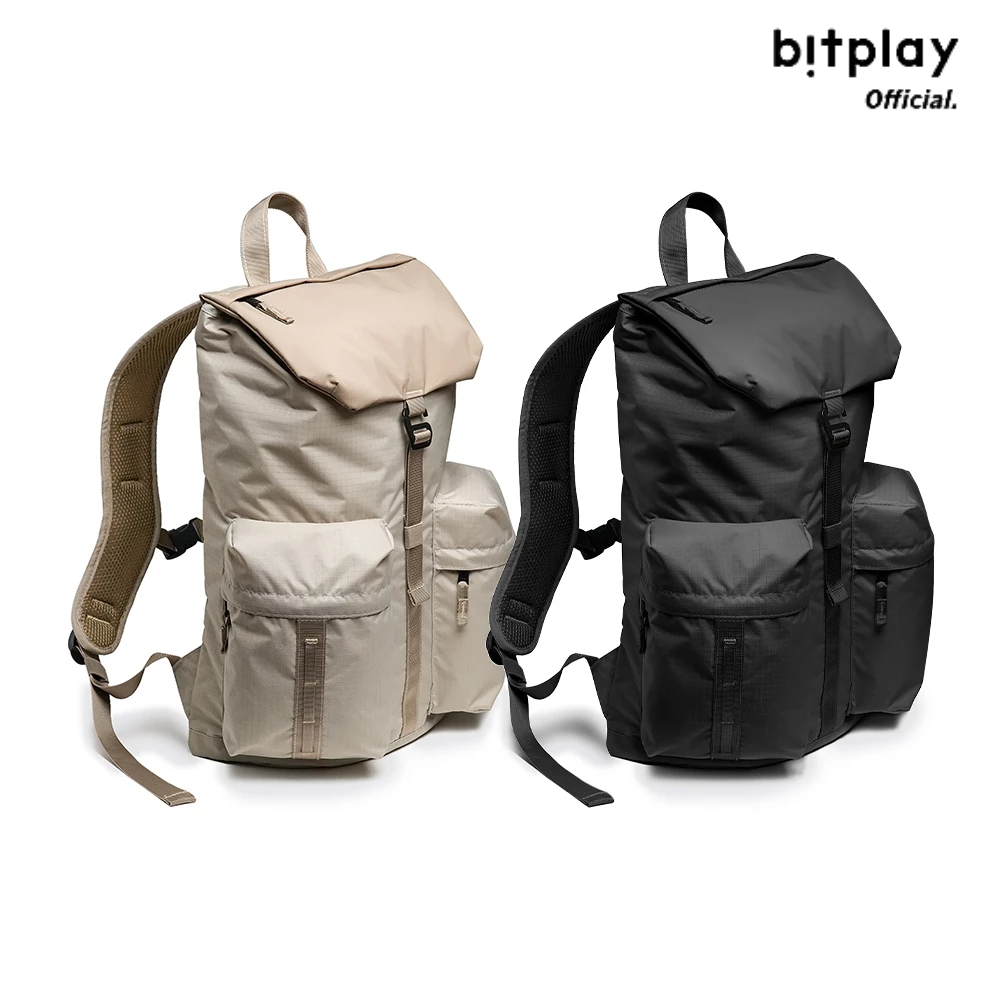 【bitplay】防潑水輕量後背包 防水面料/筆電包/低負重/防盜/抗撕裂/多口袋/快取 | 蝦皮購物