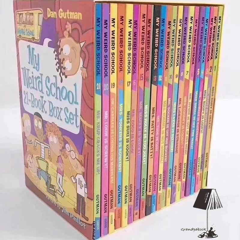 現貨快速出貨】My Weird School 瘋狂學校1-5季全套69本點讀版英語閱讀