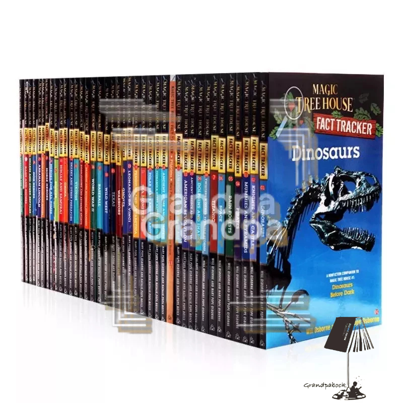 現貨快速出貨】神奇樹屋百科Magic Tree House Fact Tracker 44冊最新44