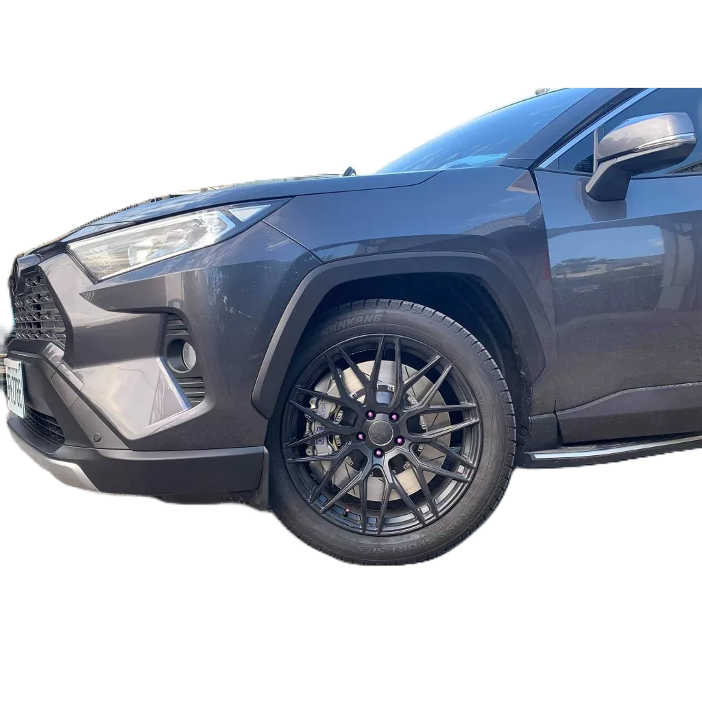 煞車專家＊台灣大廠製 OMC B6P鍛造六活塞卡鉗 400mm浮動碟盤 Toyota RAV4煞車升級台南 | 蝦皮購物