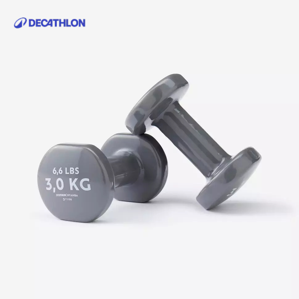【迪卡儂】3 KG 健身啞鈴組 (2入)｜Decathlon | 蝦皮購物