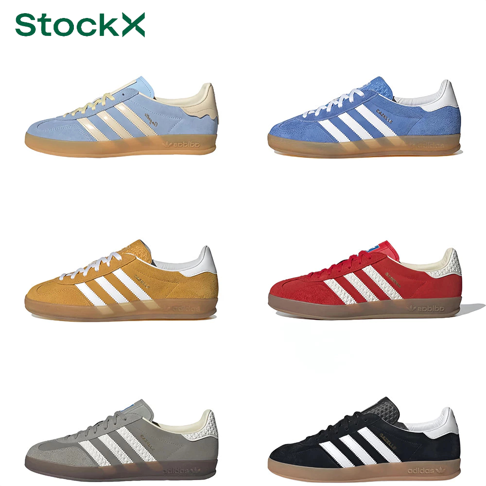 adidas gazelle silver green womens Adidas x Liberty Women's Gazelle Indoor Liberty London Print Off White /  Gold Metallic / Gum Low Top Sneakers