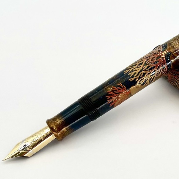 NAMIKI万年筆蒔絵、YUKARI E 、NO20サイズ、秋草 NAMIKI万年筆蒔絵
