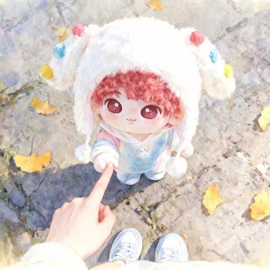 官方正版TF家族四代練習生王櫓傑TFING 穆祉丞生日娃娃小木頭櫓穆20cm