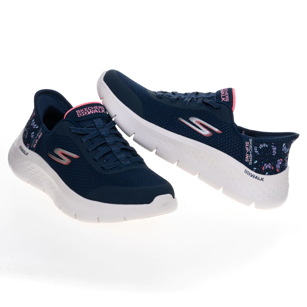 懶人與長輩的福音：SKECHERS Hands Free Slip-ins GO WALK FLEX (124823WNVPK) 深度評測