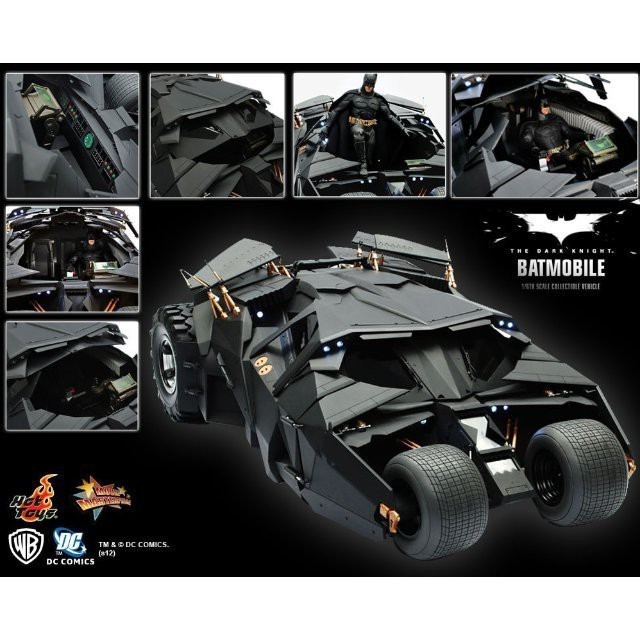 Hot Toys Batman The Dark Knight Tumbler 2.0 MMS596 – Figurine 1/6 Batmobile