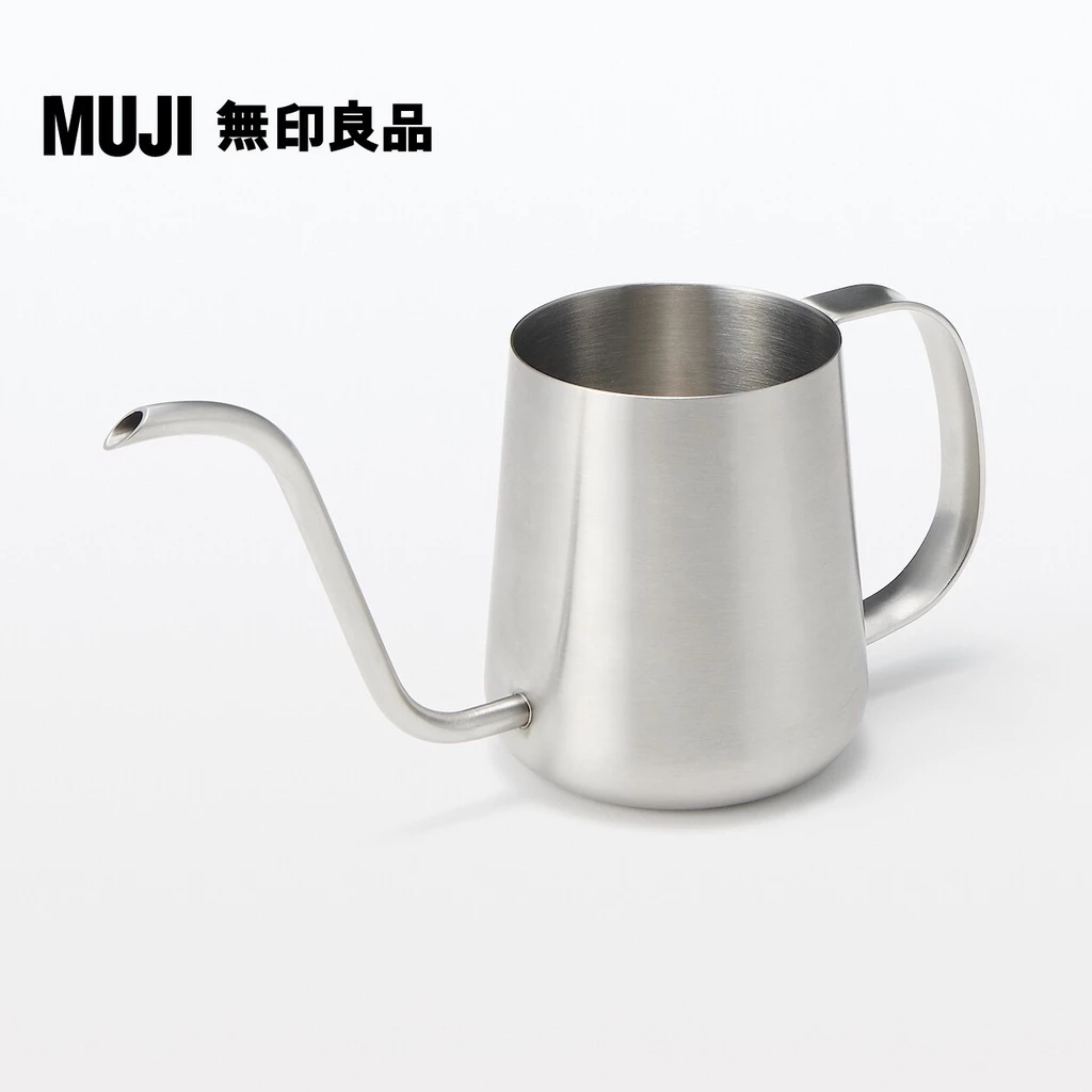 辦公室裡的極簡儀式：MUJI 無印良品不鏽鋼細口手沖壺推薦