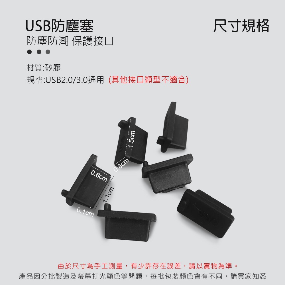 USB 防塵塞 USB2.0 USB3.0 防塵蓋 保護塞 電腦 筆電 充電器 插孔 | 蝦皮購物