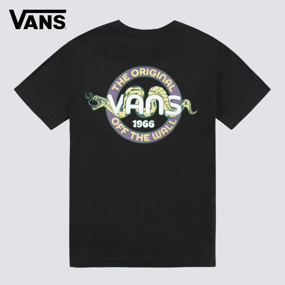 Vans Goodness Snakes 小童款黑色短袖T恤 | 蝦皮購物