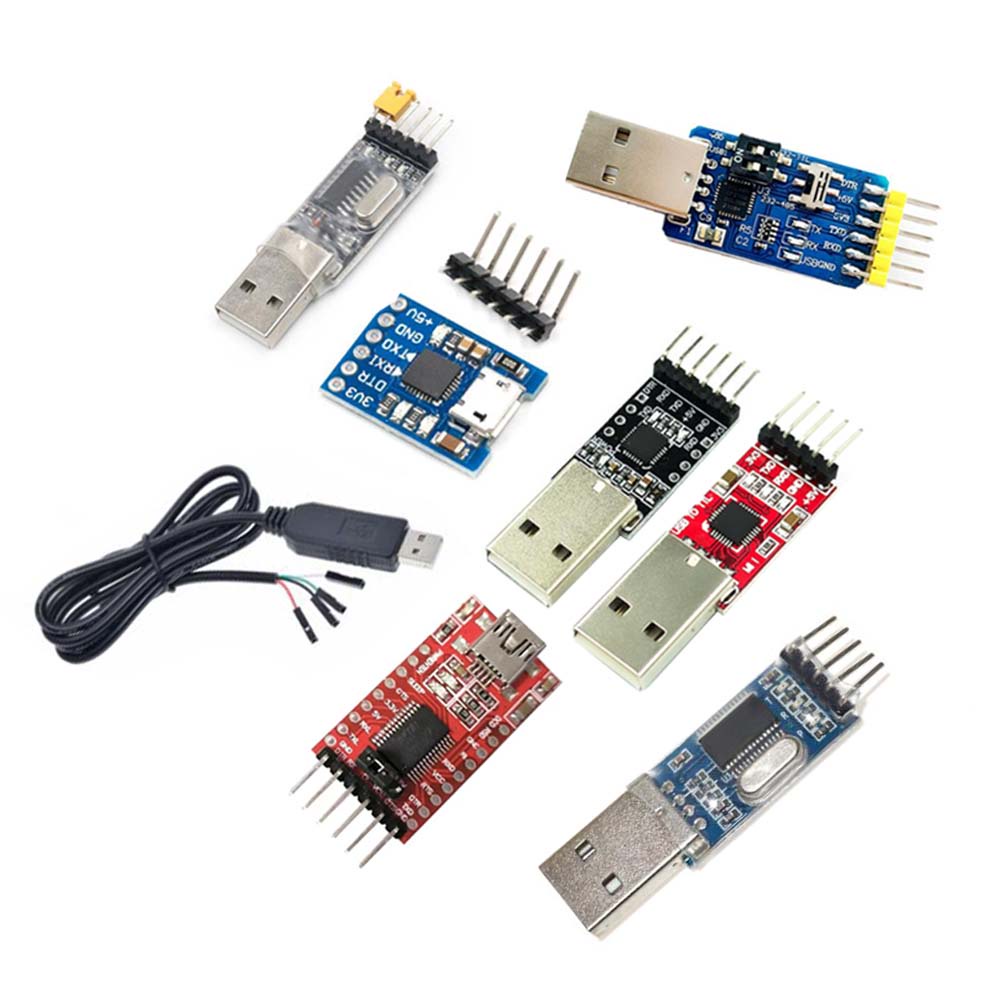 Cp2102 USB 2.0轉UART TTL 5PIN連接器模塊串口轉換器FT232 CH340 PL2303 CP2 | 蝦皮購物