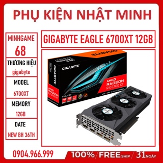 Vga GIGABYTE Radeon RX 6700 XT EAGLE 12G 正品全新次品| 蝦皮購物