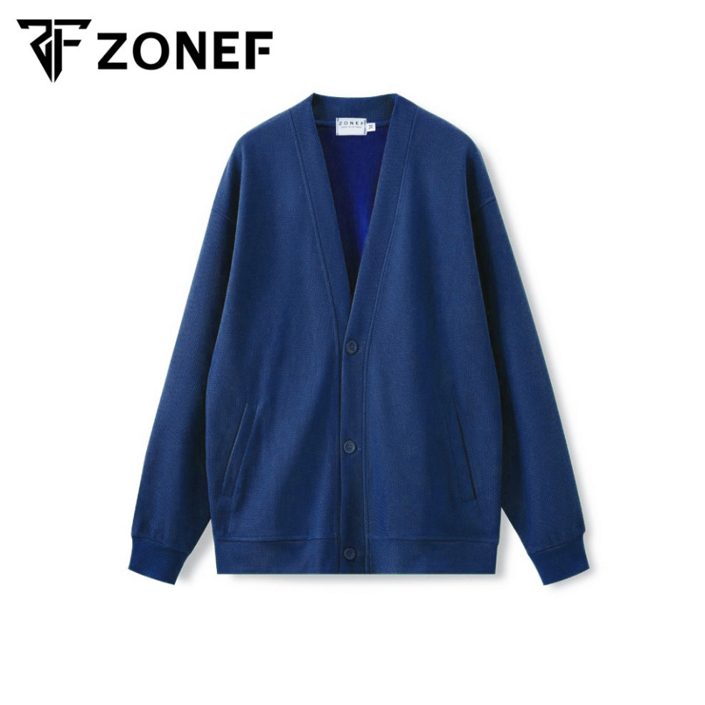 中性開衫由優質蜂窩棉製成,zonef 官方 [CA] 本地品牌 - | 蝦皮購物
