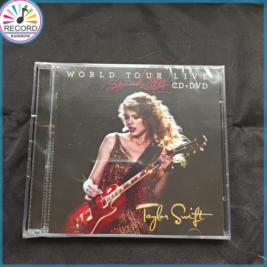 專輯 Taylor Swift Speak Now World Tour Live CD 原版 [密封] 全新 | 蝦皮購物