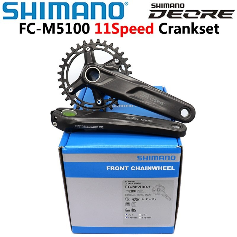 Group Shimano Deore M5100 2x11 Tốc Độ 170mm 26/36T 11-42T Củ Đề RD-5120