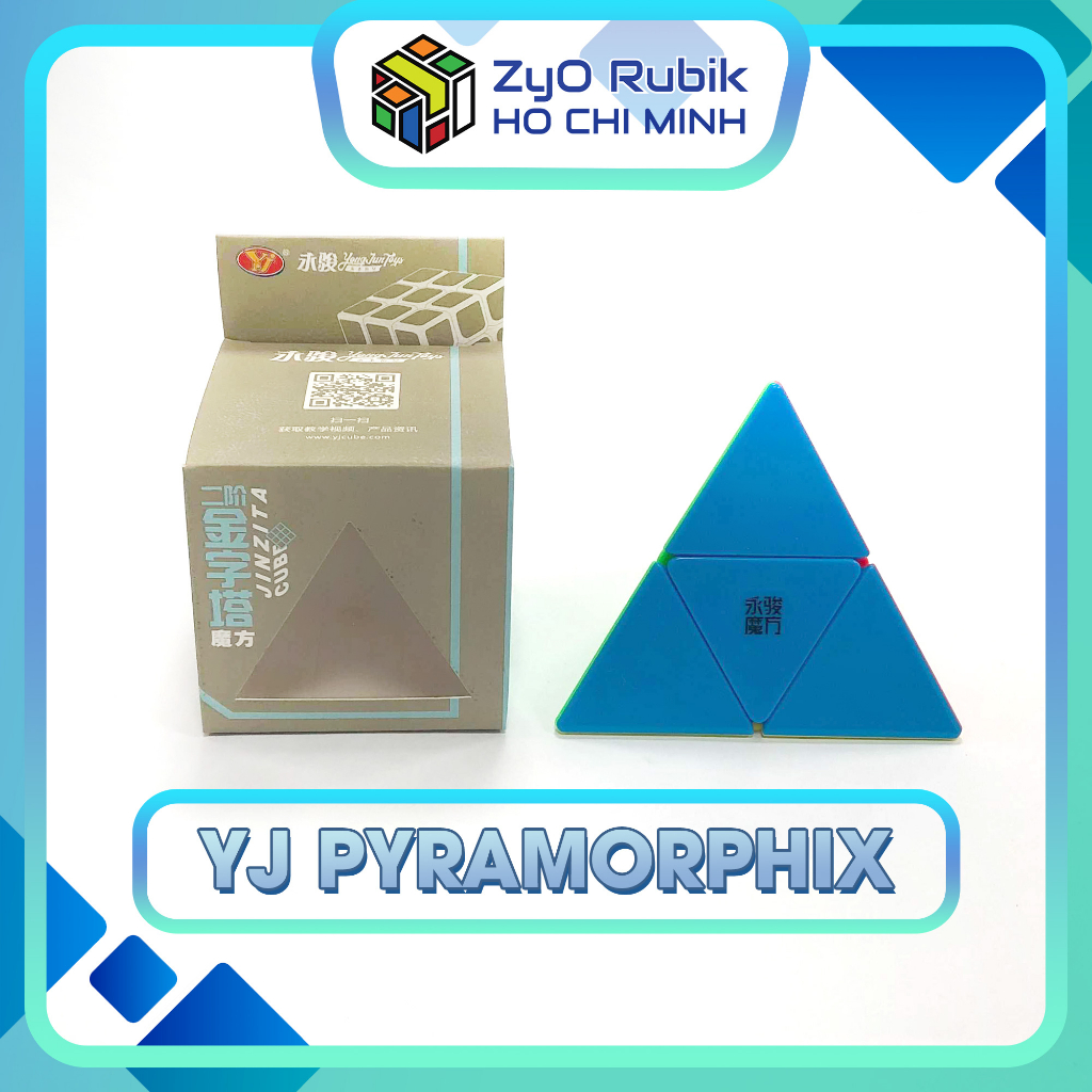 Rubik Variant YJ Pyramorphix 無貼紙 - 智力開發玩具 - Zyo Rubik Ho Chi | 蝦皮購物