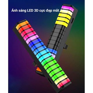 Rgb LED燈條聲音傳感器安裝空調門帶乾香水內置電池使用3小時 | 蝦皮購物