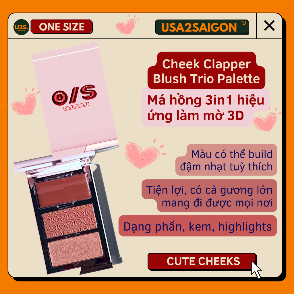 Patrick STAR 三色腮紅一種尺寸 Cheek Clapper 3D 腮紅 Trio Rich Betch | 蝦皮購物
