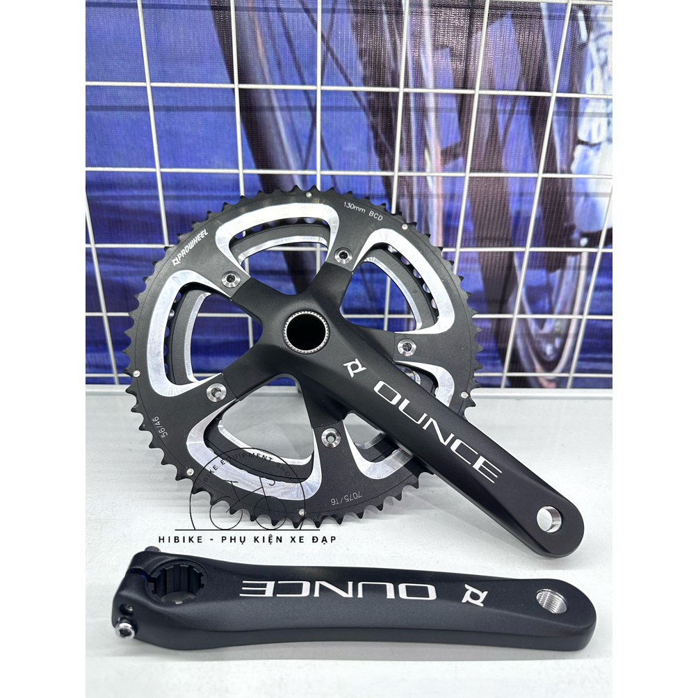 Prowheel OUNCE 56-46T 172.5MM 自行車彈簧 PROWHEEL 空盤 THIGH SET | 蝦皮購物