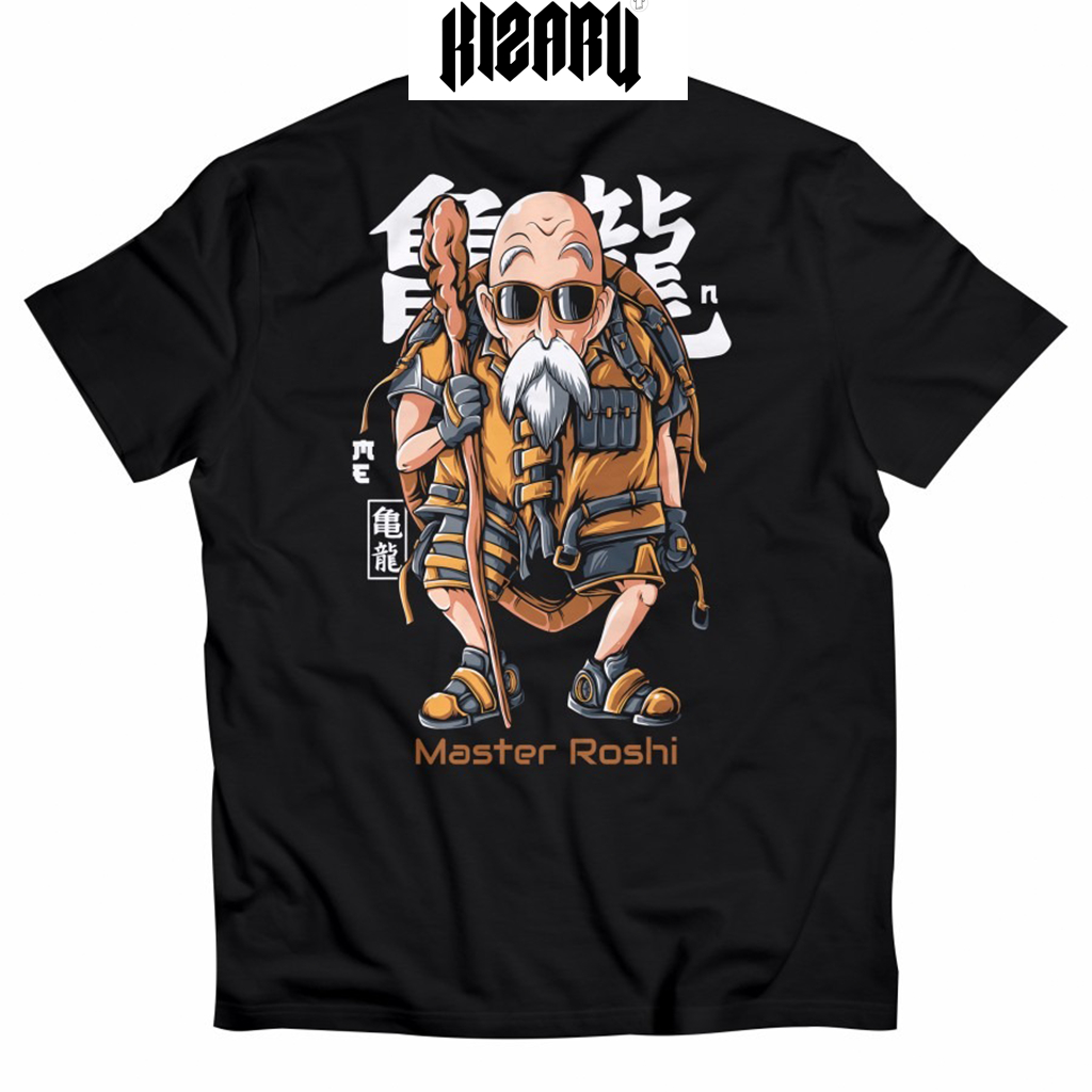 MASTER ROSHI DRAGON BALL 006 襯衫由 4 向彈力彈性製成,涼爽 | 蝦皮購物
