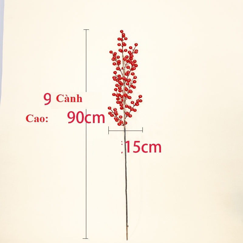 Fake Tet Branchs,櫻桃紅樹枝5,6,9,12枝,3枝樹,黃扇,黃壓縮樹 | 蝦皮購物
