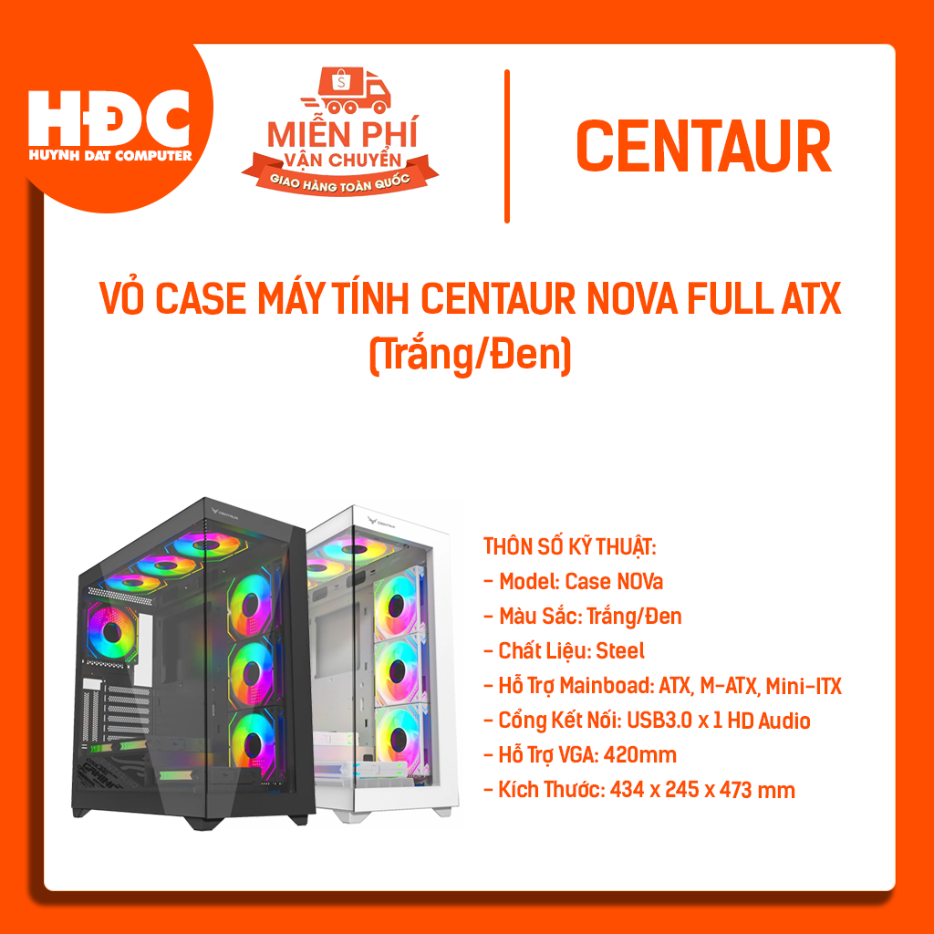 Centaur NOVA FULL ATX 電腦機箱 - 新盒子 | 蝦皮購物