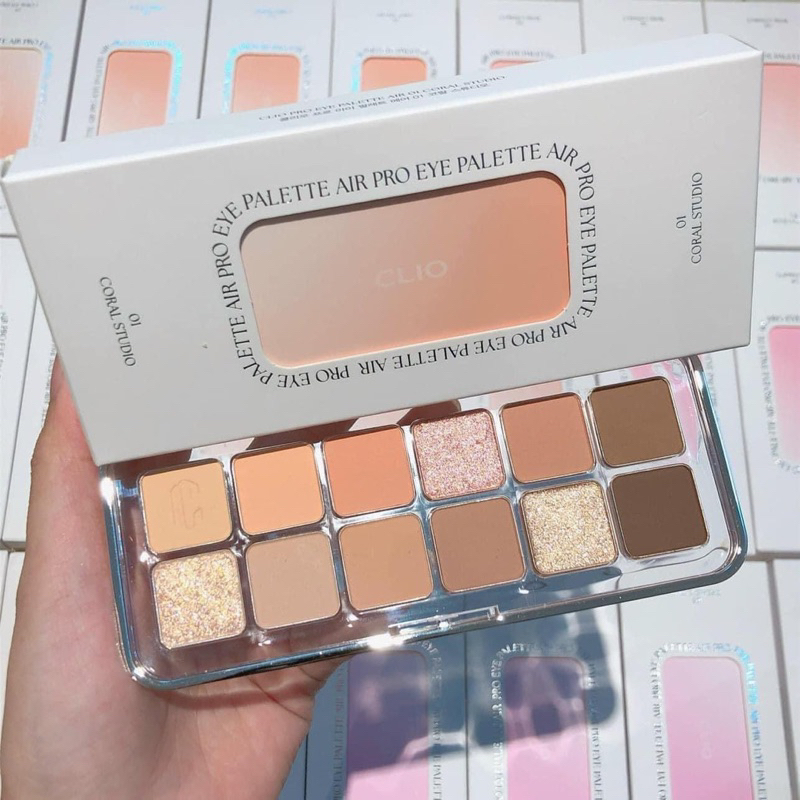 Clio Eye Palette 新版超美 01 Coral Studio | 蝦皮購物