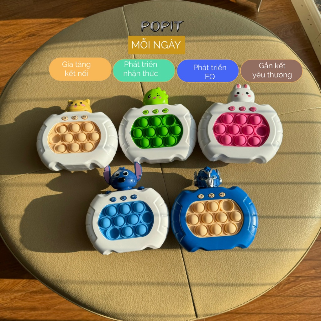 新一代 pop it Toys,pop it 視頻遊戲機娛樂,按下按鈕以跟隨音樂 | 蝦皮購物