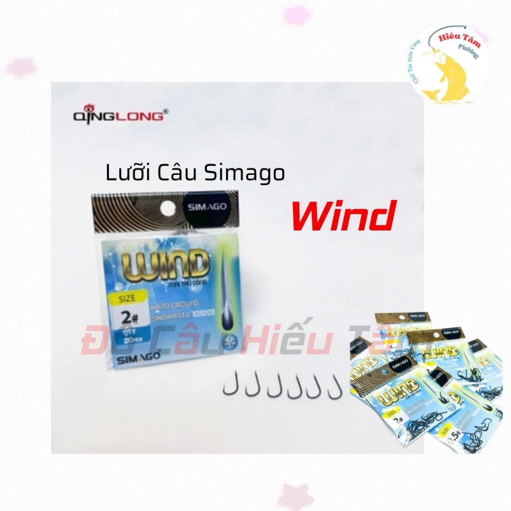 SIMAGO Wind Titanium Ultra-sharp 無刺合金釣魚鉤(20c 件裝) | 蝦皮購物