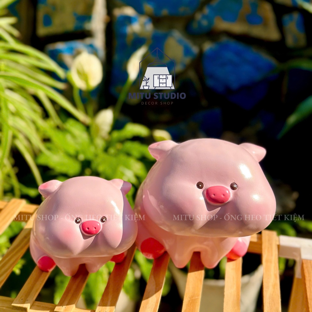 Phinh Bang Piggy Bank 是一個美觀,MITU SHOP 的標準產品,圓孔 - 水平孔足夠 | 蝦皮購物