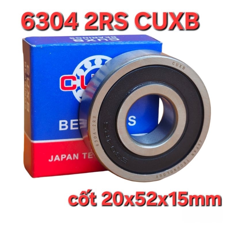 Cuscinetto Timken 6304 Cuscinetto A Sfera Timken 6304 2RS NR, Con Guarnizione In Gomma E Anello Snap, Misure 20x52x15mm Cuscinetto A Sfera Profondo