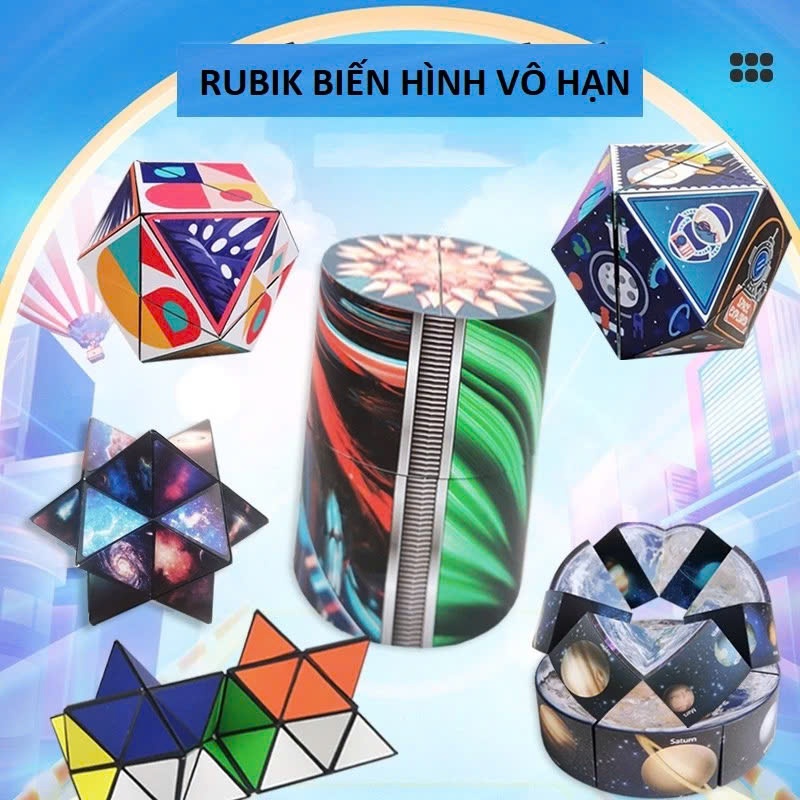 Rubik 3D Magic Rubic Collection 獨特形狀變化變化變化 - 緩解壓力遊戲,兒童智力開發 | 蝦皮購物
