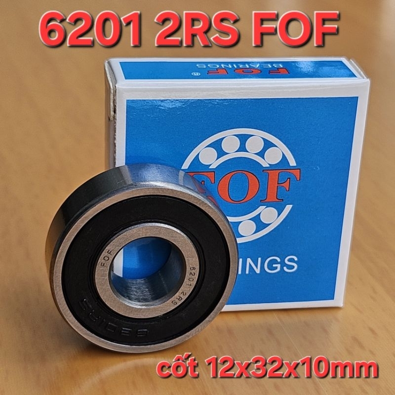 Rillenkugellager 6201-C-C3 - FAG - offene Ausführung, Lagerluft C3 ( 12x32x10mm