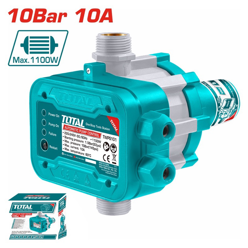 TOTAL TWPS101 - TWPS102 自動壓力水泵繼電器 | 蝦皮購物
