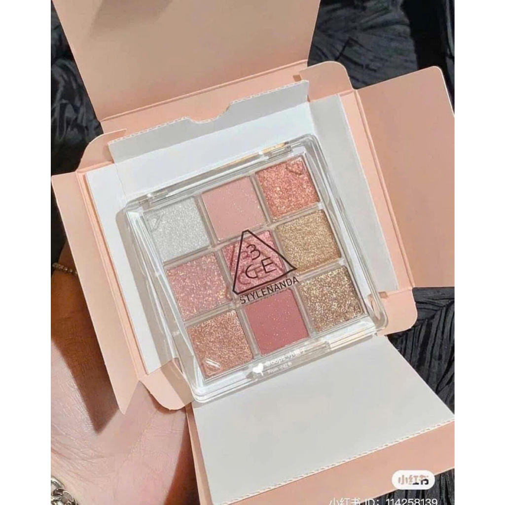 3ce - 3CE Multi Eye Color Palette 9 盤眼影盤 - 令人愉快 - 整盒 | 蝦皮購物