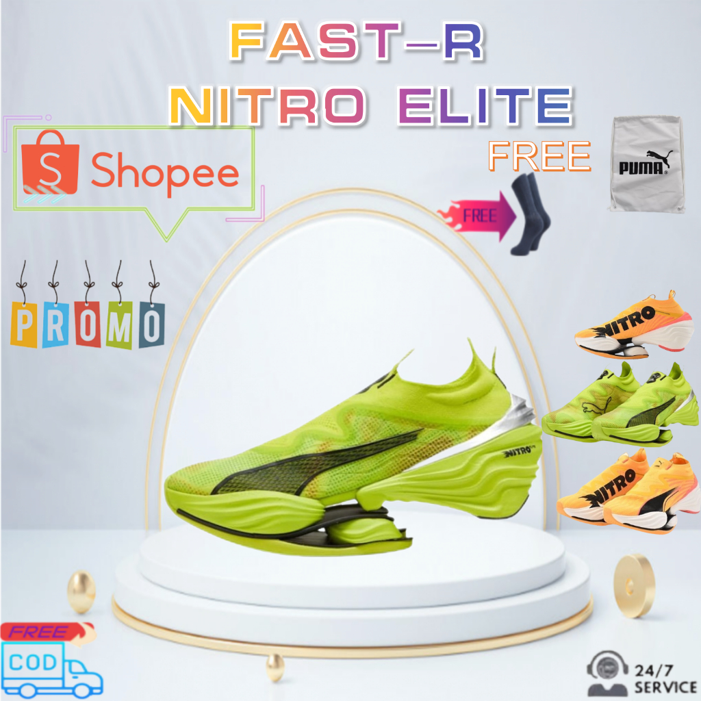 Puma Fast-R Nitro Elite 運動放鬆跑鞋,舒適,簡約,設計能力強 | 蝦皮購物
