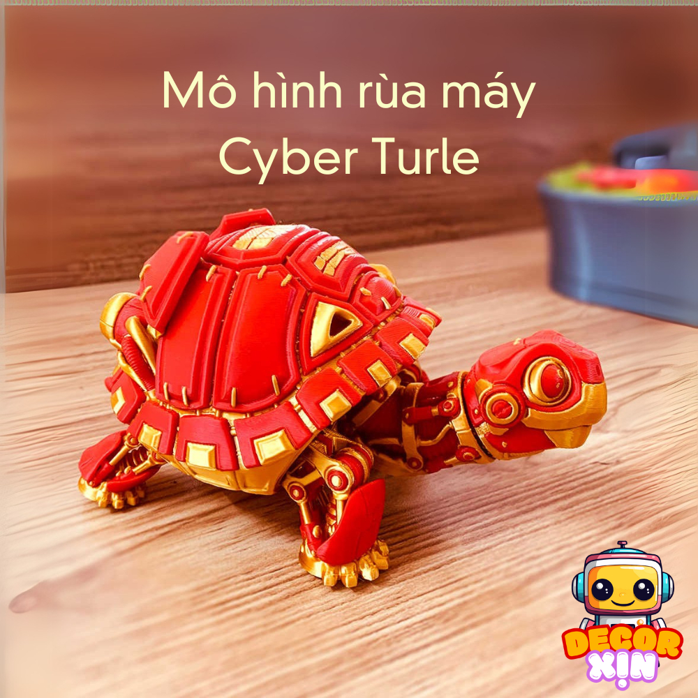 Cyber Turtle model – 獨特的設計,賽博朋克風格,魚缸裝飾,展示模型 | 蝦皮購物