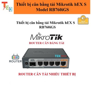 MikroTik hEX S RB760iGS 負載平衡器新(說明) | 蝦皮購物