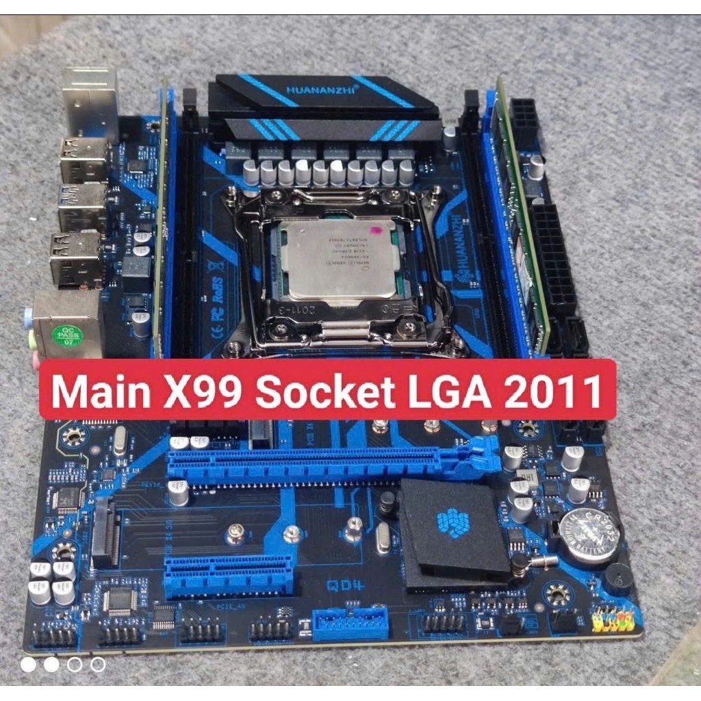 主 X99 QD4 F8 TF-Q QD4 華南智。 插座 LGA 2011 | 蝦皮購物