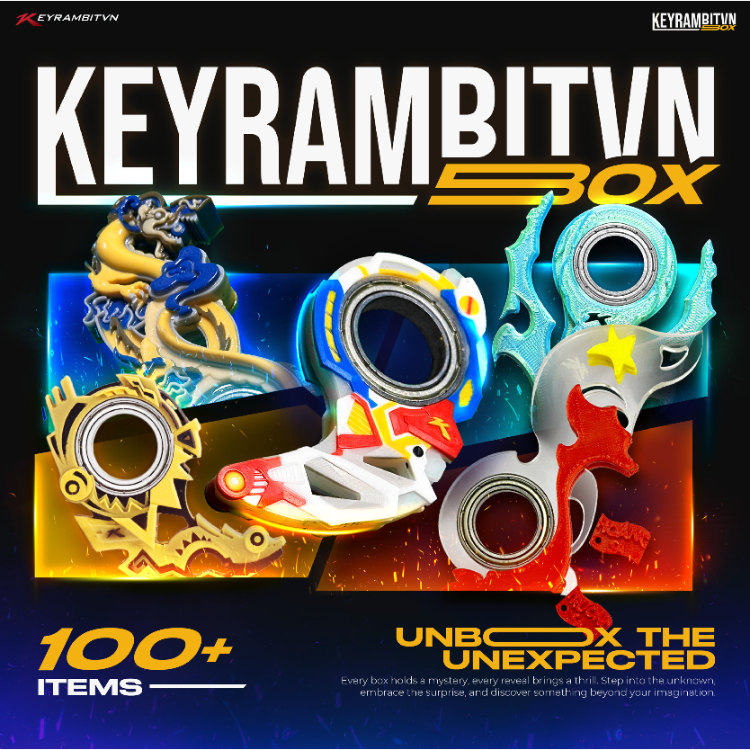 [特別盒] Keyrambitvn BOX – Keyrambit Collection 特別版 - 分類 K40/K6 | 蝦皮購物