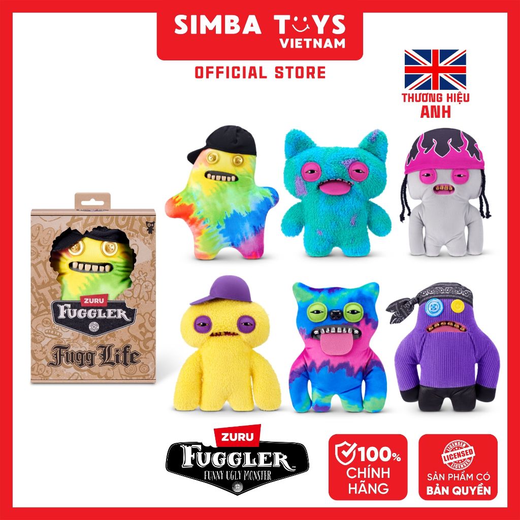 ZURU TOYS Fuggler Fuggler Fugg Life 9 收藏玩具“15749 - 越南辛巴玩具 | 蝦皮購物
