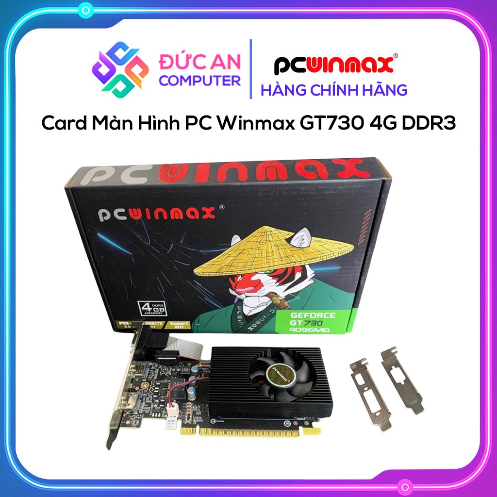 Winmax GT730 4G DDR3 128 位 PC 顯卡 | 蝦皮購物